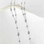 Elegant Y-Chain Necklace – Minimal French-Inspired Jewelry