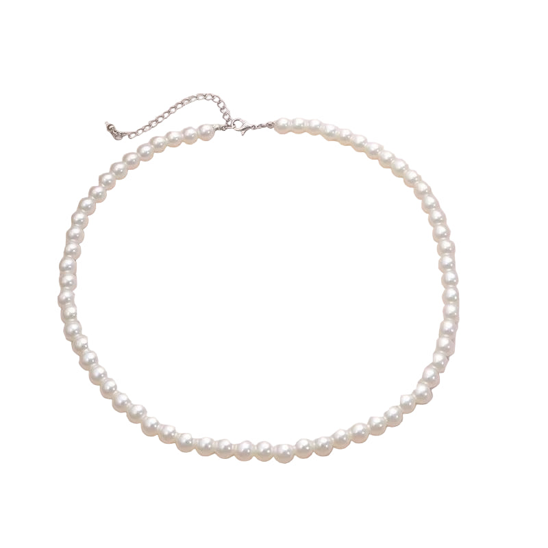 Elegant White Pearl Necklace – Timeless Classic Design